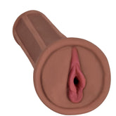 Mistress Sia BioSkin Vibrating Pussy Stroker - Dark